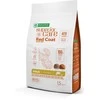 Nature's Protection Superior Care Raudona Coat begrūdis su lašiša Adult Small Breed 1,5kg, suaugusių, mažų veislių raudonkailių šunų sausas begrūdis pašaras su lašiša