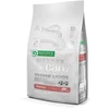 Nature's Protection Superior Care Baltas Dogs begrūdis su lašiša Starter All Breeds 1,5kg, visų veislių junkomų baltakailių šuniukų sausas begrūdis pašaras su lašiša