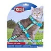 Trixie Komplektas katei nailoninis su petnešom,22-36 cm/10mm, 1,20m