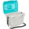 Trixie Midi-Capri transportavimo boksas, šviesiai pilkas / turkio spalvos, 44 × 33 × 32 cm, SPEC