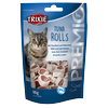 Trixie PREMIO Tuna Rolls skanėstai katėms sumuštiniai su tunu ir vištiena, 50g