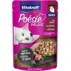 Vitakraft Chovex Sro VITAKRAFT POESIE DELICE, kačių konservuotas pašaras su širdelėmis, 85g, maišelyje