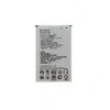 For_Lg BL-46G1F baterija, skirta LG 2800 mAh ličio jonų (OEM)