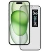 OBAL:ME Privacy 5D ekrano apsauga telefonui Apple iPhone 15 Juodas
