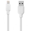 OBAL:ME Simple USB-A/Lightning kabelis 1m baltos spalvos