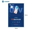 SUNSHINE SS-075U Hidrokondensacinės plėvelės išmaniesiems telefonams Pak. 25 vnt.