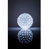 iLike 100LED kamuolys su gėlytėmis RS-209 D-14cm Baltas