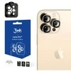 Apsauginis stiklas telefono kamerai Apple iPhone 14 Pro / 14 Pro Max 3MK Lens Protection Pro auksinis