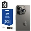 Apsauginis stikliukas kamerai 3mk Lens Pro Apple iPhone 14 Pro/14 Pro Max juodas