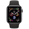 Išmanusis laikrodis Apple Watch Series 4 GPS 40mm Pilko aliuminio korpusas su juodu dirželiu, A1977