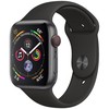 Išmanusis laikrodis Apple Watch Series 4 GPS 40mm Pilko aliuminio korpusas su juodu dirželiu, A1977