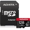 Atminties kortelė ADATA | AUSDX128GUI3V30SHA2-RA1 Memory Card | 128 GB | Micro SDXC | Flash atminties klasė 10 | Adapteris
