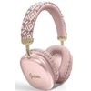 Guess GCube Metallic Script Logo dėklas telefonui mėlynos spalvostooth on-ear ausinės - dėklas telefonui rožinės spalvos