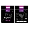 Ausinės iLike - iLike Earphones IEA01BK 3.5mm Juodas