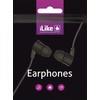 Ausinės iLike - iLike Earphones IEA01BK 3.5mm Juodas