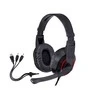 Tracer Gaming Zone Radian RGB Flow ausinės žaidimams, Juodos