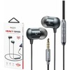 Ausinės yesido YH42 Earphone 3.5mm With Microfone Juodas