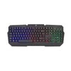 Membraninė Žaidimų klaviatūra White Shark Dakota, Rainbow LED pašvietimas, US išdėstymas