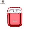 Baseus Shining kablys dėklas Apple AirPods - Raudonas