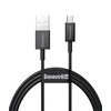 USB kabelis Baseus Superior iš USB į microUSB 2A 2.0m baltas CAMYS-A02