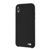 BMW Dėklas BMW BMHCI61MSILBK iPhone Xr juoda/juodas hardcase Silicone M Collection