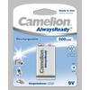 Camelion | 9V/6HR61 | 200 mAh | „AlwaysReady“ įkraunamos baterijos Ni-MH | 1 vnt.