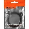 CANYON kabelis CFI-1 Lightning 5W 1m Juodas
