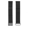 Connect 20mm kortikālā aizmugurējā sprādze magnētiskā sūkņa pulksteņu siksnas (130mm M/L) melna