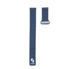 Mėlyna Connect hibrīdā ādas-silīcija magnētiskā cilpa siksna 22mm (M/L 130mm) Midnait Mėlyna