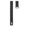 Connect hibrīda ādas-silikona magnētiska cilpa josta 22mm (M/L 130mm) melna