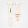 Connect Watch 38/40/41mm Single loop buckle leather Watch Straps Baltas