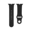 Connect Silikona Cilpas Pulksteņa Josla 38/40/41mm (M/L 132mm) Melna
