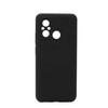 Connect Xiaomi Redmi 12C Premium Quality Soft Touch Silikoninis dėklas Juodas