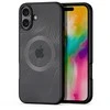 Dux Ducis dėklas AIMO MAG compatible su MagSafe skirtas Apple iPhone 16 Plus juodos spalvos