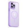 Dėklas Evelatus Apple iPhone 14 Pro Max Hybird Case Whith Magsafe and Camera Protection PC+TPU Violetinė