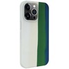 Dėklas Evelatus Apple iPhone 14 Pro Silicone case Multi-Colored Žalias