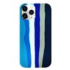 Dėklas Evelatus Apple iPhone 14 Pro Silicone case Multi-Colored Mėlyna