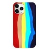 Dėklas Evelatus Apple iPhone 14 Pro Silicone case Multi-Colored Rainbow
