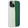 Dėklas Evelatus Apple iPhone 14 Silicone case Multi-Colored Žalias