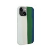 Dėklas Evelatus Apple iPhone 14 Silicone case Multi-Colored Žalias
