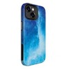 Dėklas Evelatus Armor Case iPhone 15 TPU + PC Dubultslāņu Pielāgotais Galaxy Mėlyna Drukas Šoka Izturīga Cietā Aizsardzība