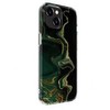 Dėklas Evelatus Apple iPhone 15 PC Customized Print Design Marble Dark Žalias