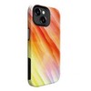 Dėklas Evelatus iPhone 15 Plus Armor Case TPU + PC Printed Design Dzeltena-Oranža