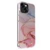 Dėklas Evelatus Apple iPhone 15 Plus PC Customized Print Design Marble Rožinė