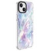 Dėklas Evelatus Apple iPhone 15 Plus PC+TPU With MagSafe Customized Print Marble Violetinė