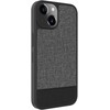 Dėklas Evelatus Apple iPhone 15 Plus Plactic Leather Magsafe Back Cover Gray