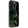 Dėklas Evelatus Apple iPhone 15 Pro Max PC Customized Print Design Marble Dark Žalias