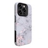 Dėklas Evelatus Apple iPhone 15 Pro Max Armor case TPU+PC Customized Print Design Marble Sidabrinis