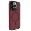 Dėklas Evelatus Apple iPhone 15 Pro Max Hybird Case With Magsafe PC+TPU Plum