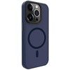 Dėklas Evelatus Apple iPhone 15 Pro Max Hybird Case With Magsafe PC+TPU Dark Mėlyna